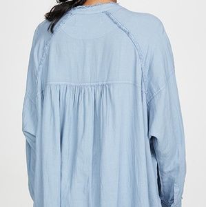 Free People Tops - ⬇️Free People | Keep It Simple Linen Chambray top Free People Tops - ⬇️Free People | Keep It Simple Linen Chambray top